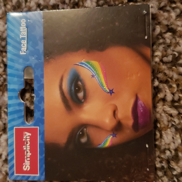 3 face tats - Picture 3 of 5